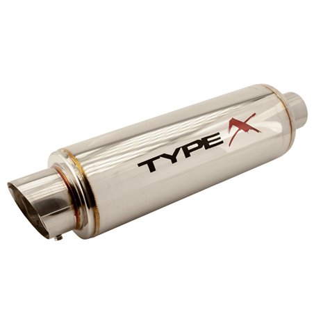 Échappement universel Type X-50 Racing 'DualSound' - Angle Tip - Polished