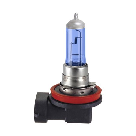 Ampoule Halogène SuperWhite Bleu H11 55W/12V, la pièce (E4)