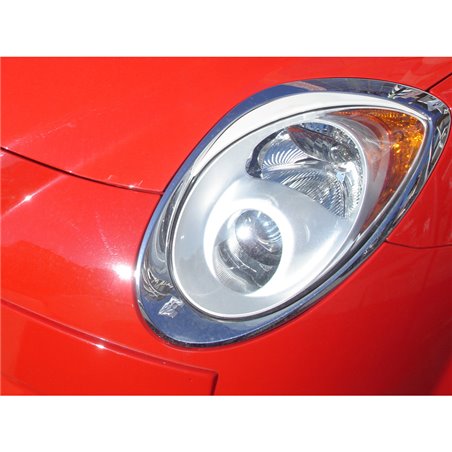 Casquettes de Phares sur mesure pour Alfa Romeo Mito 2008- (ABS)