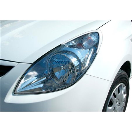 Casquettes de Phares sur mesure pour Hyundai i20 2009-2014 (ABS)