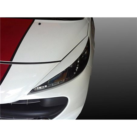 Casquettes de Phares sur mesure pour Peugeot 207 (ABS)