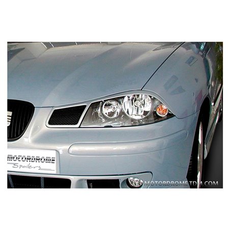 Casquettes de Phares sur mesure pour Seat Ibiza 6L 2002-2008 (ABS)