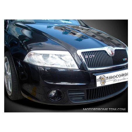 Casquettes de Phares sur mesure pour Skoda Octavia II 2004-2008 (ABS)