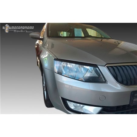 Casquettes de Phares sur mesure pour Skoda Octavia III Sedan/Kombi 2013-2017 (ABS)