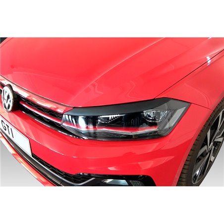 Casquettes de Phares sur mesure pour Volkswagen Polo VI 2017- (ABS)