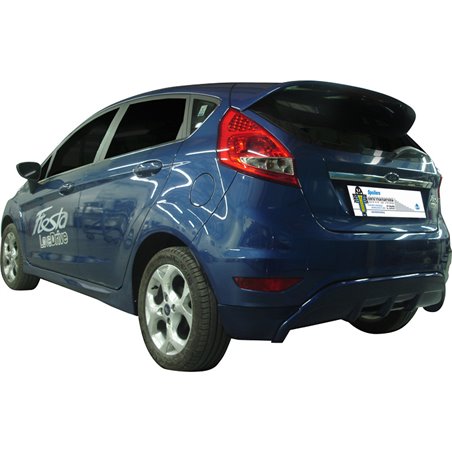 Jupe arrière (Corners) sur mesure pour Ford Fiesta VII 9/2008- (ABS)