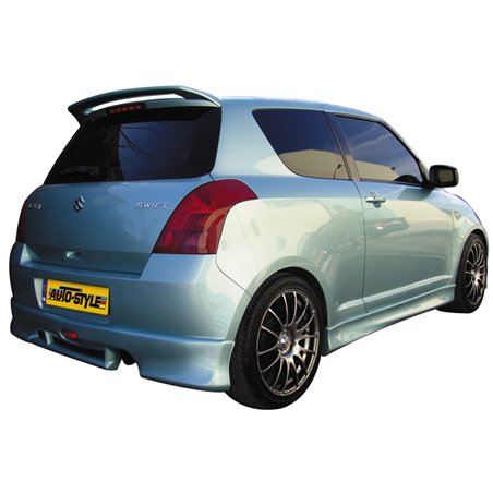 Jupe arrière sur mesure pour Suzuki Swift II 2005- excl. Facelift (ABS)