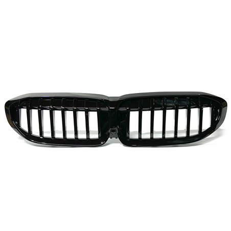 Grille de Calandre Noir Luisant sur mesure pour BMW Série 3 G20/G21 2019- excl. LCI