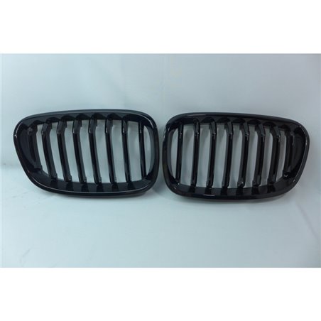 Grilles Noir Luisant sur mesure pour BMW Série 1 F20/F21 2011-2015