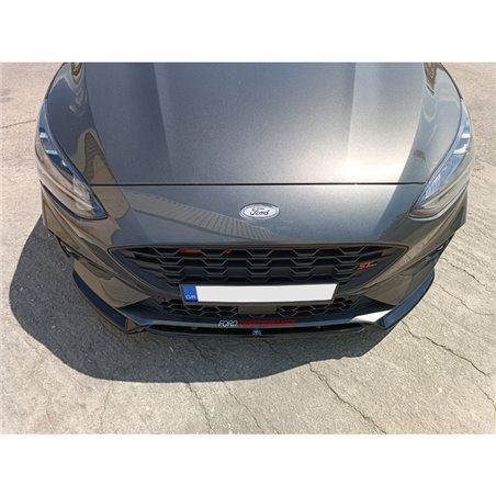 Spoiler avant sur mesure pour Ford Focus IV ST/ST-Line 2018- (ABS Noir luisant)