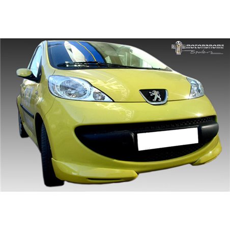 Spoilers avant (Corners) sur mesure pour Peugeot 107 2005-2009 (ABS)