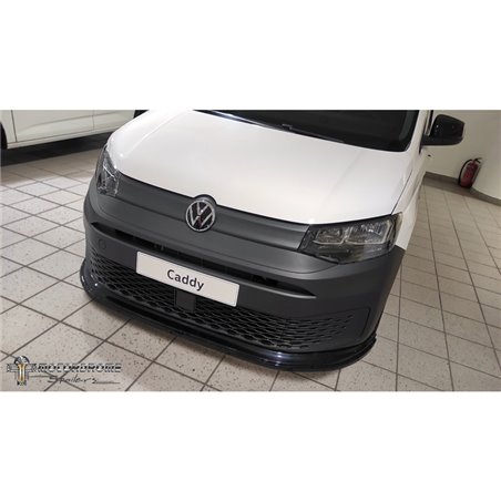 Spoiler avant sur mesure pour Volkswagen Caddy V Box/MPV 2020- (ABS)