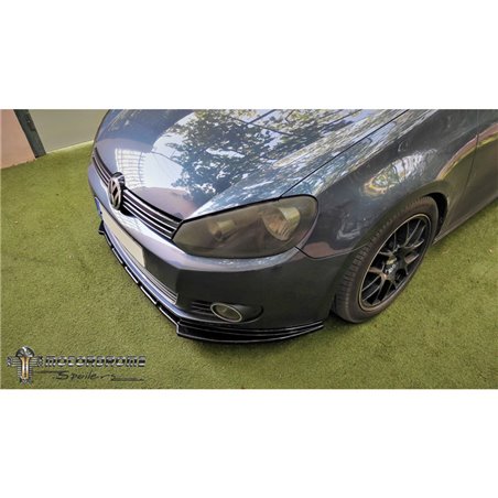 Spoiler avant sur mesure pour Volkswagen Golf VI 2008-2012 excl. GTi/GTD/R/Plus (ABS)