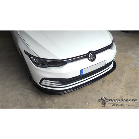 Spoiler avant sur mesure pour Volkswagen Golf VIII HB/Variant 2020- excl. R/R-Line/GTi/GTD/GTE (ABS)