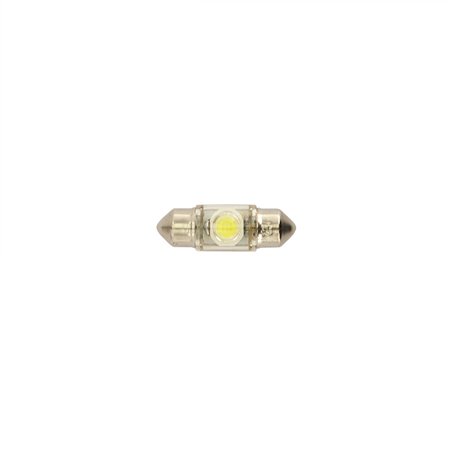 Festoon Ampoule LED 12V Optique-Xenon Blanc 10x31mm, une seule pièce