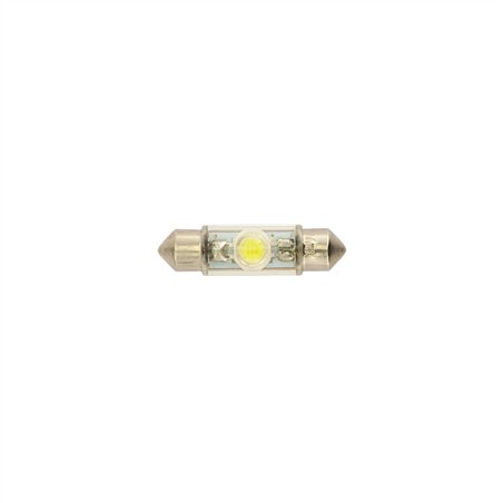 Festoon Ampoule LED 12V Optique-Xenon Blanc 10x37mm, la pièce