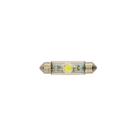 Festoon Ampoule LED 12V Optique-Xenon Blanc 10x42mm, la pièce