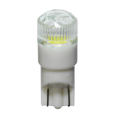 T-10 Ampoules LED 12V Optique-Xenon Blanc + Cap, set de 2 pièces