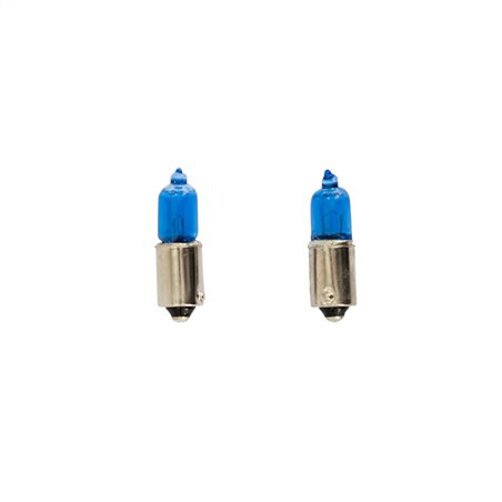 BAY9S (H6W) Ampoules 6W/12V Super Blanc, set de 2 pièces