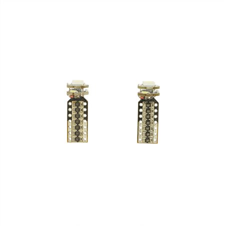 4Q T-10 SMD Ampoules 12V Optique-Xenon Blanc, set de 2 pièces, avec soutient CAN-bus