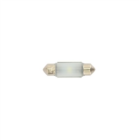 Festoon Ampoule SuperLED 3D 12V/1W Blanc 10x36mm, la pièce (8000K)