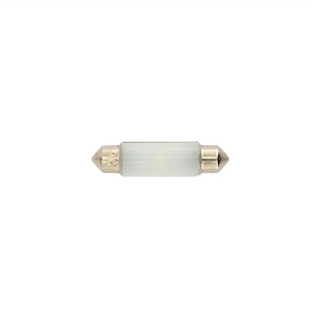 Festoon Ampoule SuperLED 3D 12V/1W Blanc 10x42mm, la pièce (8000K)