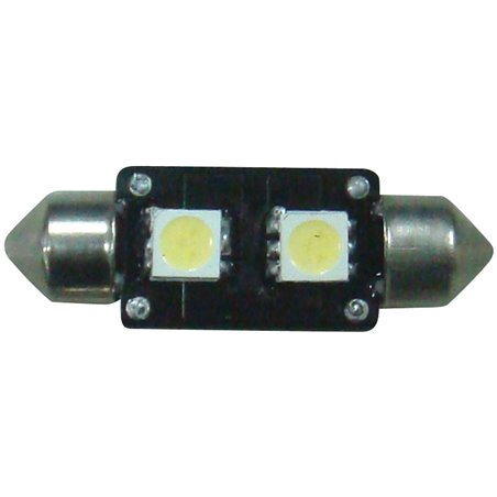 Ampoule Festoon 2Q SMD Optique-Xenon 10x37mm 12V, la pièce, avec soutient CAN-bus