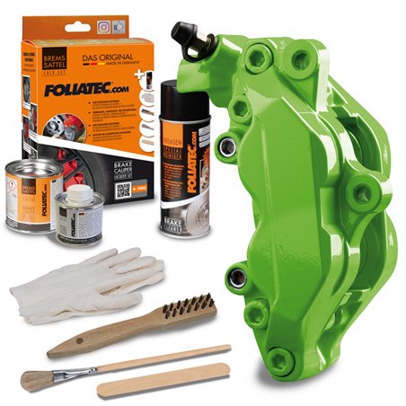 Foliatec Set peinture étriers de freins - power vert - 3 Components