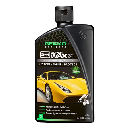 Gecko 3in1 Polish + Carnauba 500ml