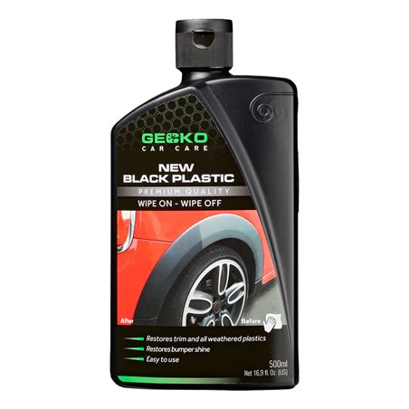 Gecko Nouveau plastique noir 500ml