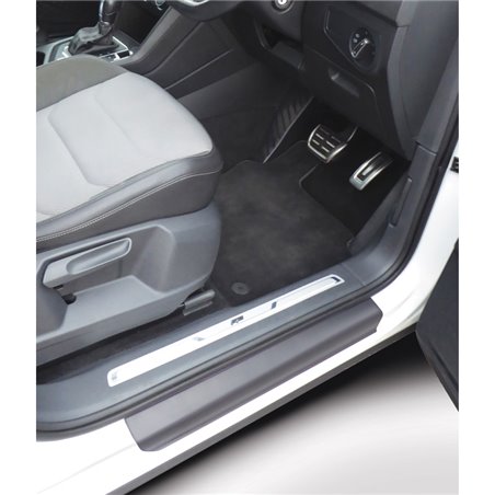 RGM Seuils de portes sur mesure pour Volkswagen Tiguan II 2016- incl. Allspace 2017- - set à 2 pièces