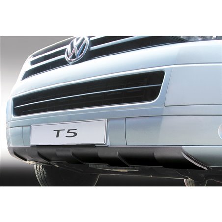 RGM Spoiler avant 'Skid-Plate' sur mesure pour Volkswagen Transporter T5 Facelift 2010-2015 - Noir (ABS)