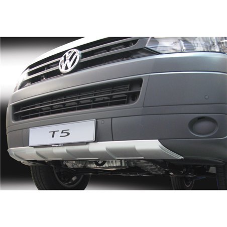 RGM Spoiler avant 'Skid-Plate' sur mesure pour Volkswagen Transporter T5 Facelift 2010-2015 - Argent (ABS)