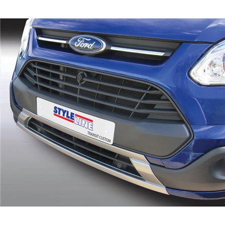 RGM Spoiler avant 'Skid-Plate' sur mesure pour Ford Transit/Tourneo Custom 2014-2018 Argent (ABS)