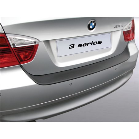 Protection de seuil arrière (ABS) sur mesure pour BMW Série 3 E90 Sedan 2005-2008 excl. M Noir