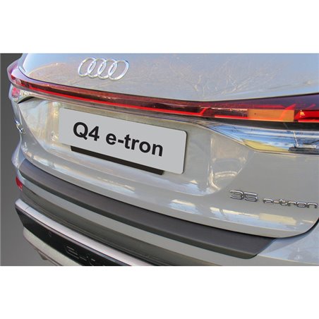 Protection de seuil arrière (ABS) sur mesure pour Audi Q4 e-tron (F4B) & Q4 e-tron Sportback (F4N) 2020- Noir