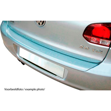 Protection de seuil arrière (ABS) sur mesure pour Volkswagen Polo VI 5-portes Facelift 2021- Argent