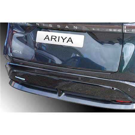 Protection de seuil arrière (ABS) sur mesure pour Nissan Ariya 2020- Noir