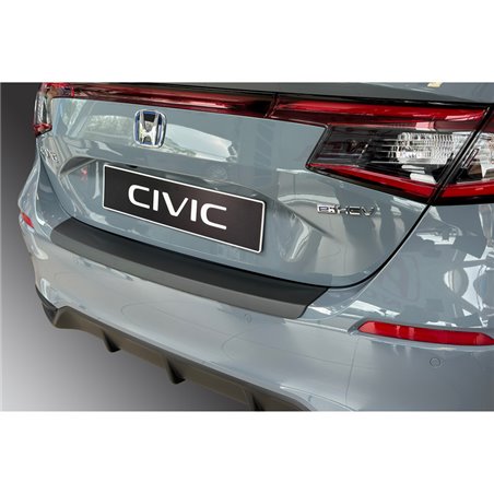 Protection de seuil arrière (ABS) sur mesure pour Honda Civic e:HEV 2022- Noir