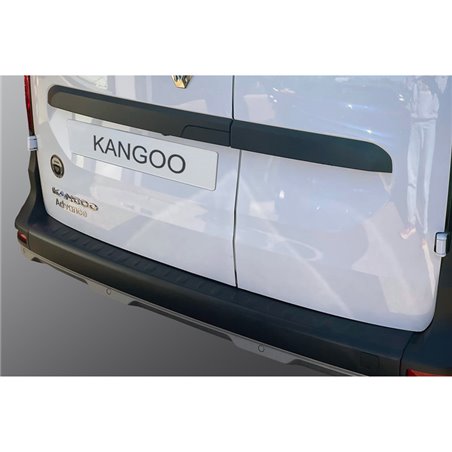 Protection de seuil arrière (ABS) sur mesure pour Renault Kangooo III / Mercedes Citan (W420) / Nissan Townstar 2021- Noir