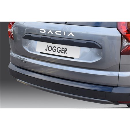 Protection de seuil arrière (ABS) sur mesure pour Dacia Jogger 2022- Noir