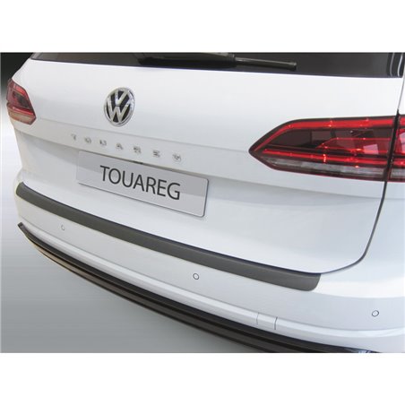 Protection de seuil arrière (ABS) sur mesure pour Volkswagen Touareg (CR7) 2018- Noir