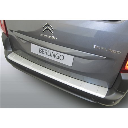 Protection de seuil arrière (ABS) sur mesure pour Citroën Berlingo Multispace / Peugeot Rifter / Opel Combo Tour (MPV) 2018- Noi