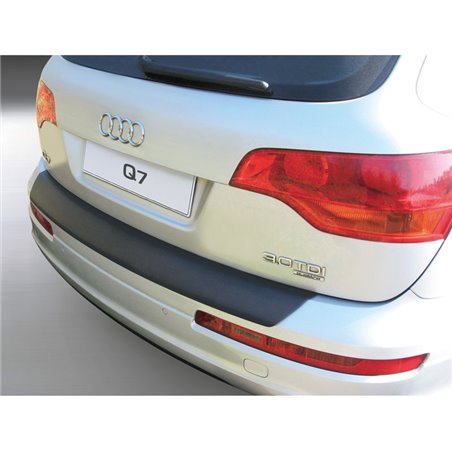 Protection de seuil arrière (ABS) sur mesure pour Audi Q7 2006-2015 Noir