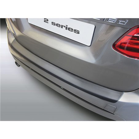 Protection de seuil arrière (ABS) sur mesure pour BMW Série 2 F45 Active Tourer SE 9/2014-9/2021 Noir