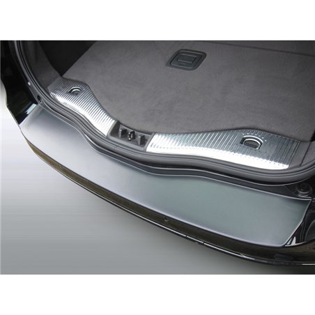 Protection de seuil arrière (ABS) sur mesure pour Ford Mondeo Wagon 2015- Noir