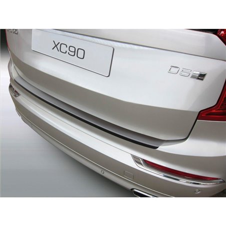 Protection de seuil arrière (ABS) sur mesure pour Volvo XC90 2/2015- Noir