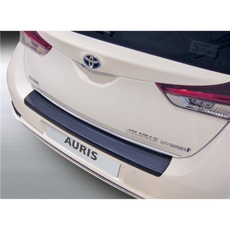 Protection de seuil arrière (ABS) sur mesure pour Toyota Auris 5 portes 2015-2019 Noir