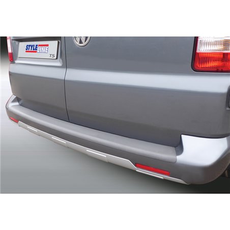 RGM Jupe arrière 'Skid-Plate' sur mesure pour Volkswagen Transporter T5 Facelift 2010-2015 Argent (ABS)