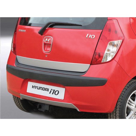 RGM Jupe arrière (Diffuseur) sur mesure pour Hyundai i10 2008-2011 - argent (ABS)